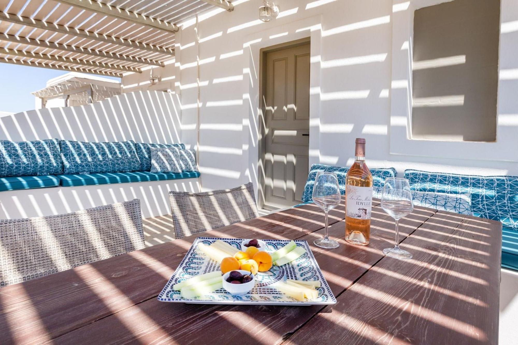 Hotel Harama Schoinoussa Bagian luar foto