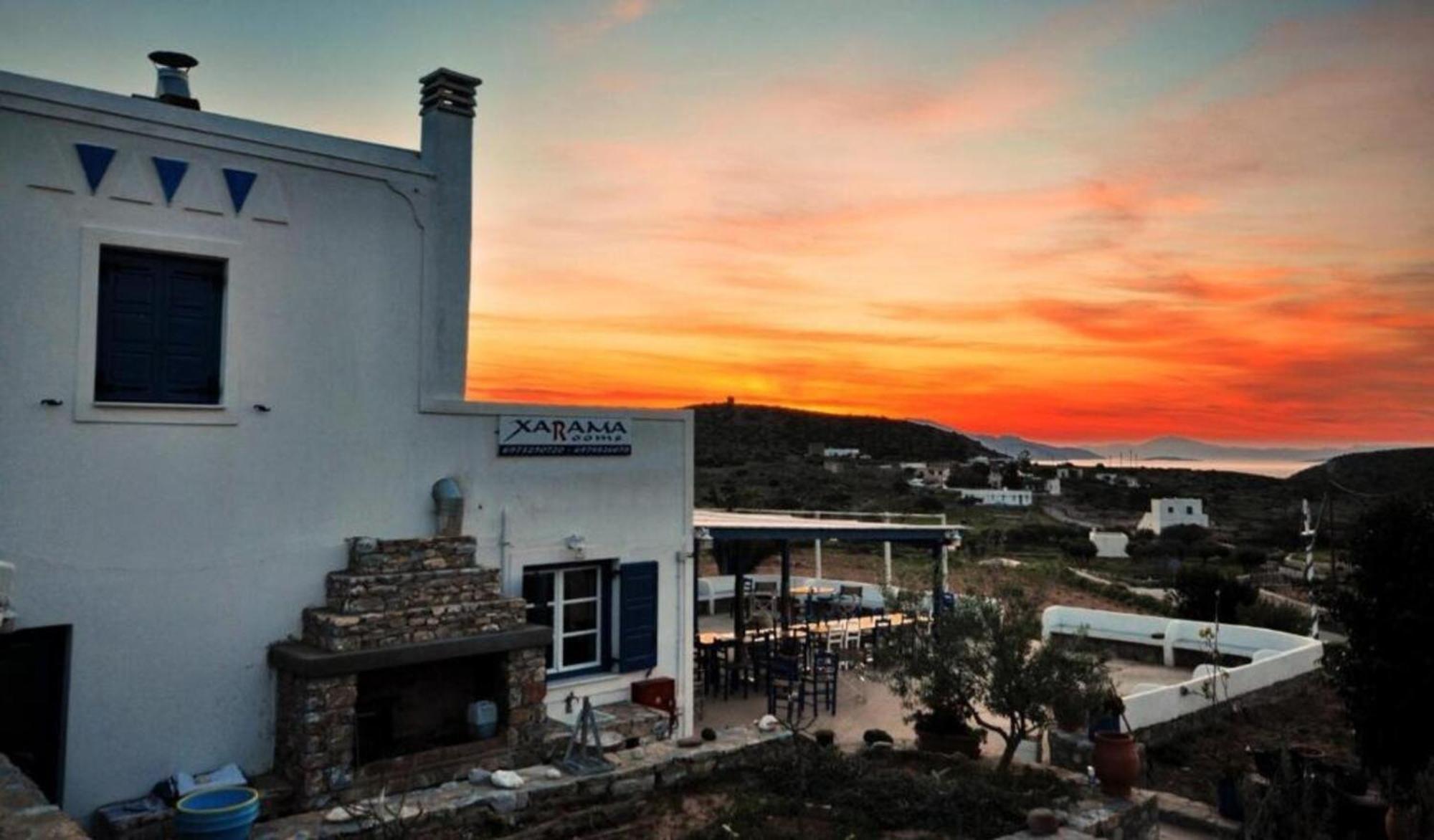 Hotel Harama Schoinoussa Bagian luar foto